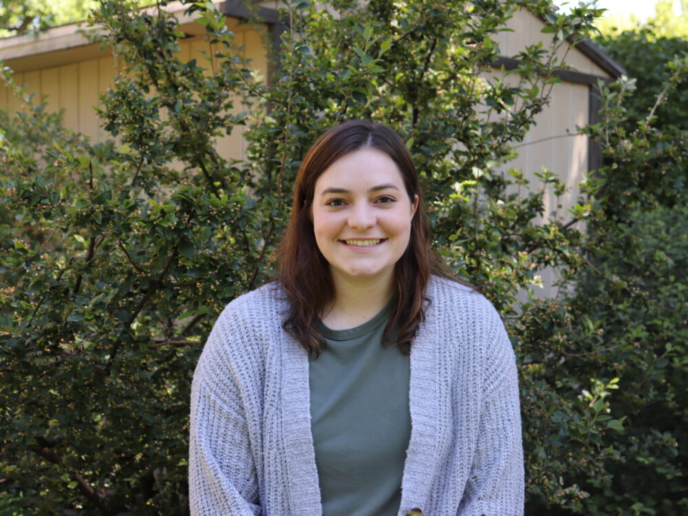 An outdoor portrait of Lindsey Shaub